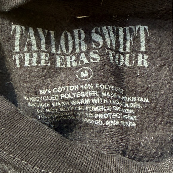 Taylor Swift The Eras Tour Charcoal Tee - Picture 4 of 4